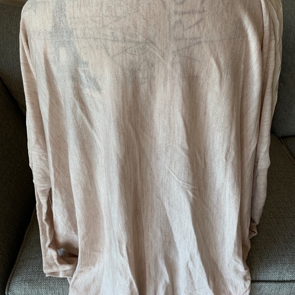 NWT AllSaints Stunning Silk Shrug Top Small - Picture 5 of 8